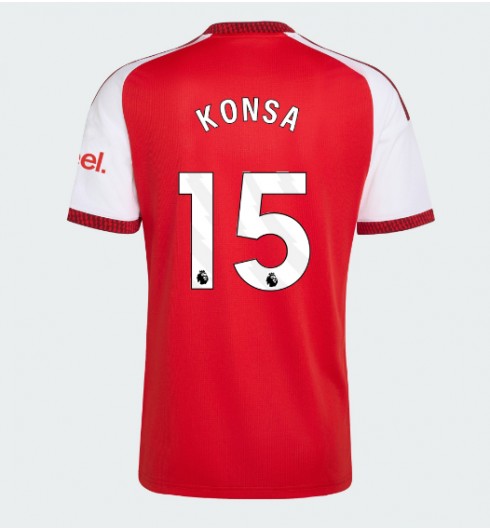 Arsenal Ezri Konsa #15 Hjemmedrakt 2026-27 Korte ermer Arsenal Ezri Konsa #15 Hjemmedrakt 2026-27 Korte ermer